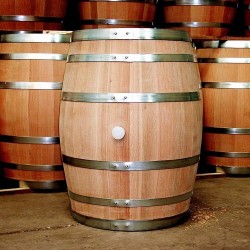 Butoi lemn masiv stejar pentru vin 50 L-2