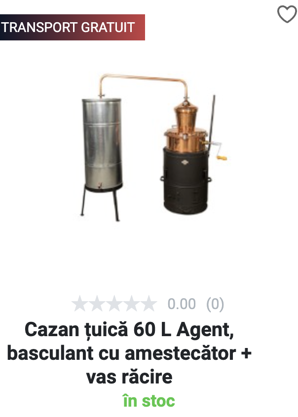 Cazan tuica 60 L