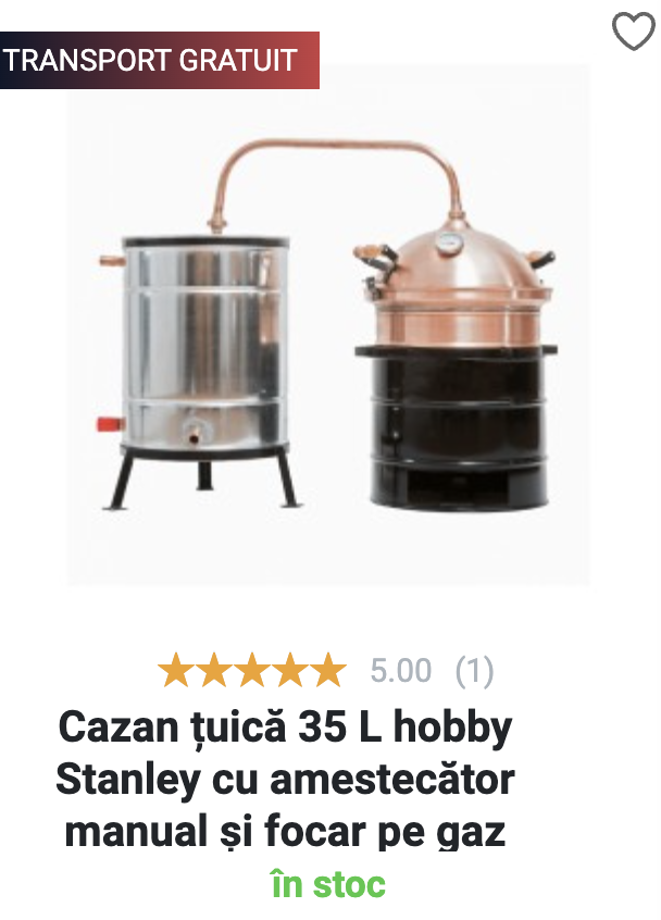 Cazan tuica 35 L