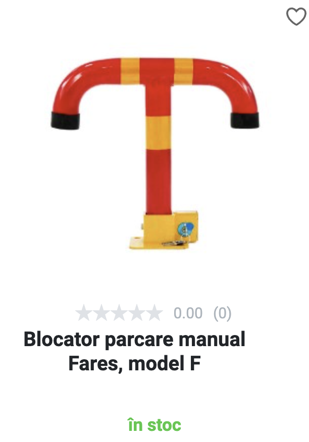 blocatoare parcare