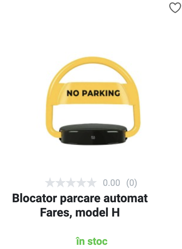 blocator parcare