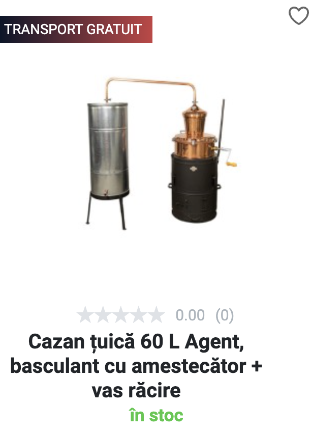 Cazan tuica 60 l