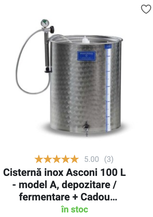 Cisterne inox 100 L