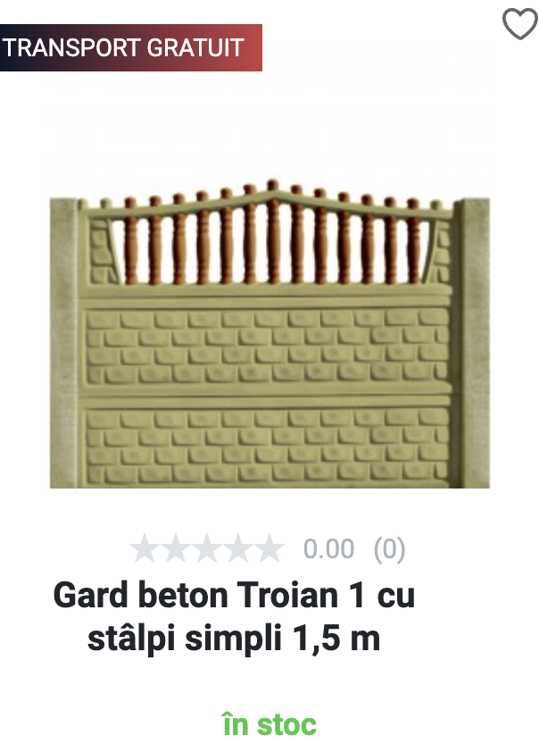 Gard beton Troain