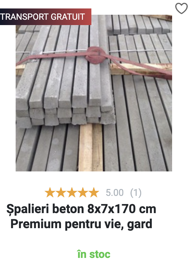 Spalieri beton