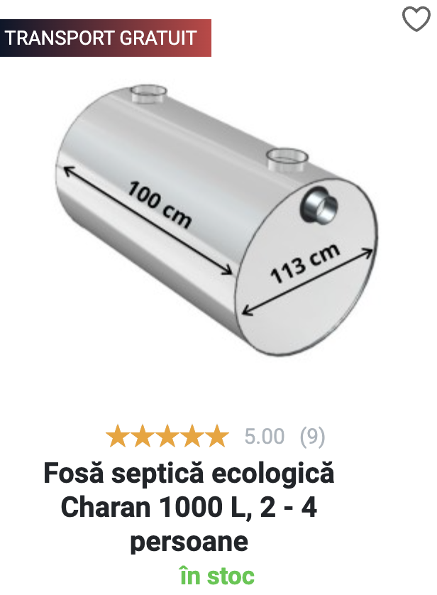 Fosa septica ecologica