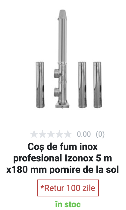 Cosuri fum inox