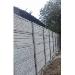 Gard beton Industrial Troian cu stâlpi simpli 2 m-2