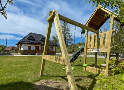 Complex de joacă Jungle Gym – Modul Castle + Swing-4