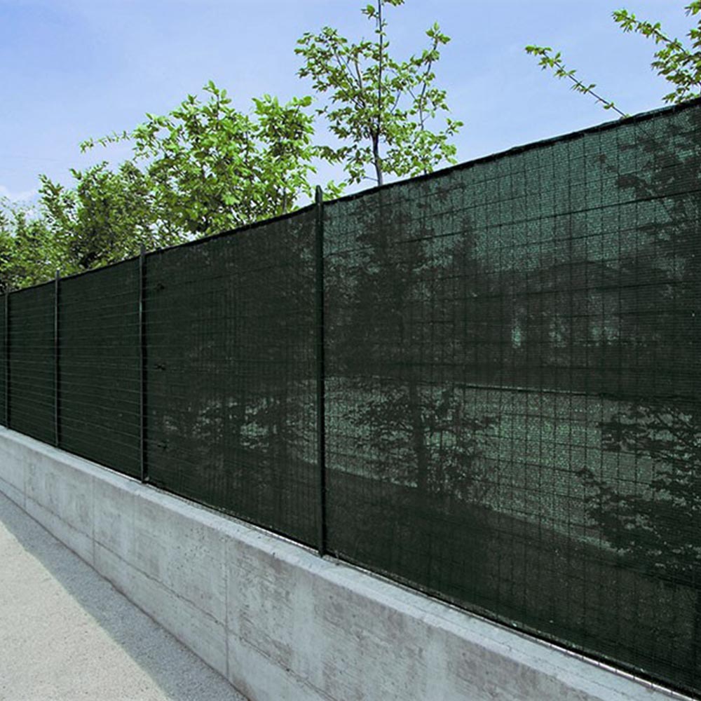 Plasă umbrire verde tratată UV – 80% grad de umbrire 3x25 m