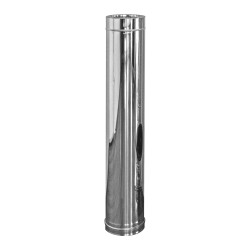 Coș de fum inox profesional Izonox 6 m x 180 mm Suspendat consolă-12