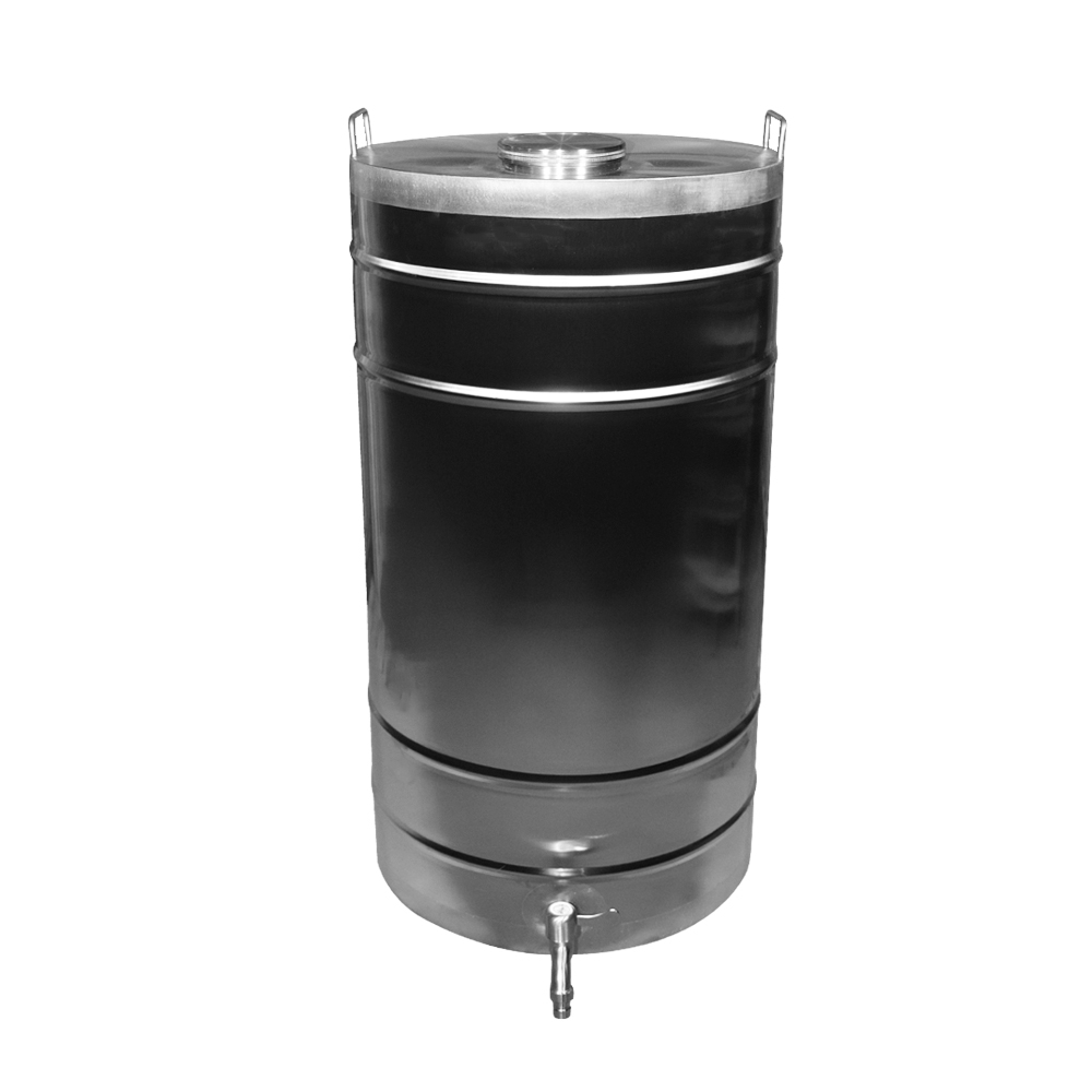 Cisternă inox Ribera 75 L, capac cu filet și garnitură, depozitare + Cadou Robinet