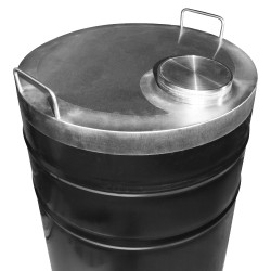 Cisternă inox Ribera 75 L, capac cu filet și garnitură, depozitare + Cadou Robinet-2