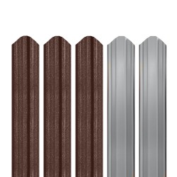 Șipcă metalică Levi 0,45 mm 9,2 cm Maro mat structurat (RAL 8017)-1