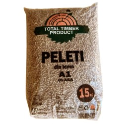 Peleți rumeguș mixt, Calitatea A1, 15 kg-1